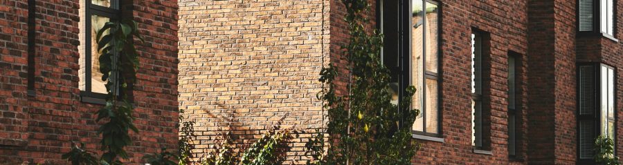 Apartment building, Geranium Raekkerne, Groenttorvet, Kroyer