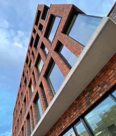 Ziegel: EW2283 Sunset | Bürogebäude Freundallee, Hannover