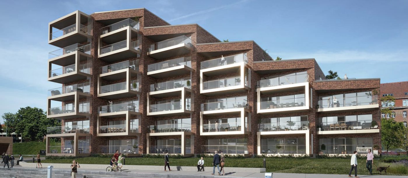 Ziegelstein - EW3255 Red Shade - Kongebrohuset, Dänemark