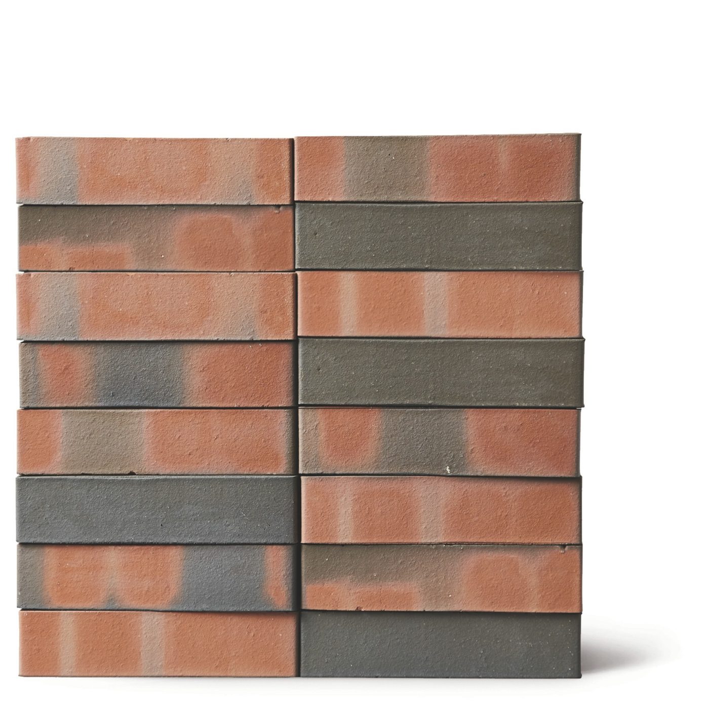 Danish Facade Brick 1.2.07 Rød reduceret glat m/spil